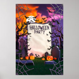 Halloween-Einladung Poster
