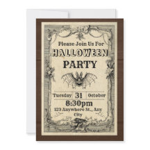 Halloween-Einladungen 2024