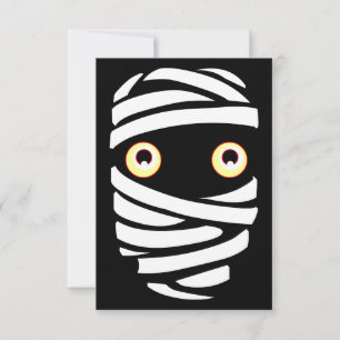 Halloween-Einladungen Mummy Cards Einladung