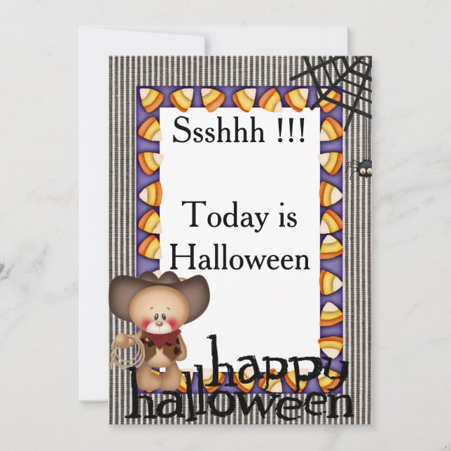Halloween Einladungskarte 2 (Vorderseite)