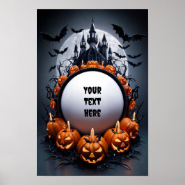 Halloween-Einladungsposter Nr. 2 Poster