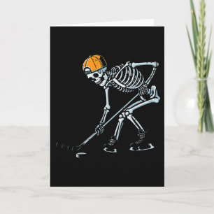 Halloween-Eishockey-Skelett-Kostüm Jungen Kinder Y Karte