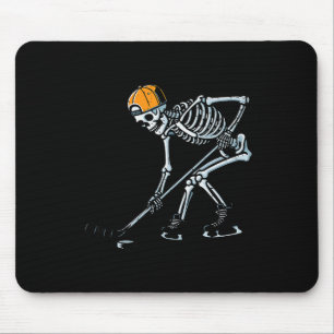 Halloween-Eishockey-Skelett-Kostüm Jungen Kinder Y Mousepad