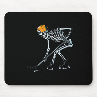 Halloween-Eishockey-Skelett-Kostüm Jungen Kinder Y Mousepad