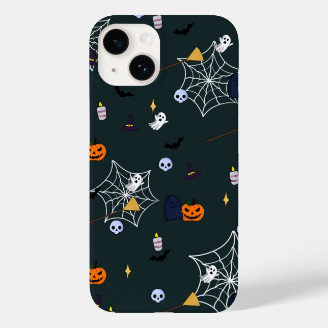 Halloween Elements Phone Case (Rückseite)