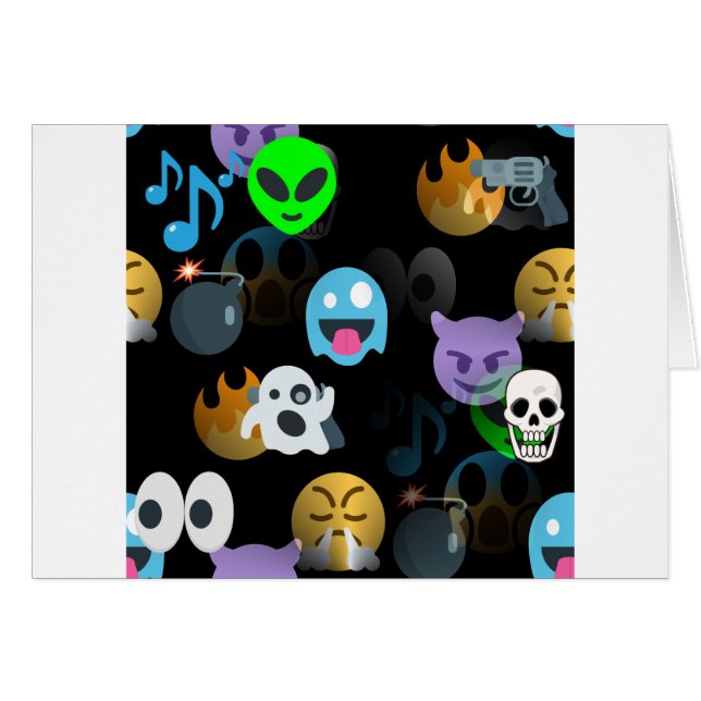 halloween emojis (Devant horizontal)