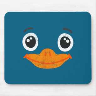 Halloween-Enten-Gesichtskostüm Tiere Süß Einfach E Mousepad