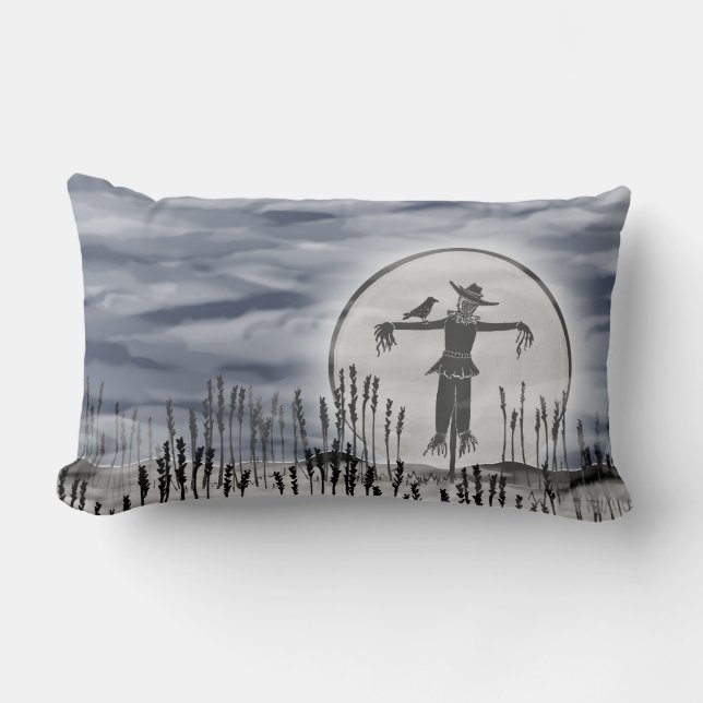 Halloween Épouvantail Épouvantail Lancer Coussin (Recto)