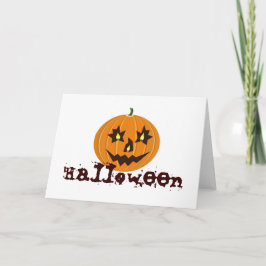 Halloween-Erinnerung Karte