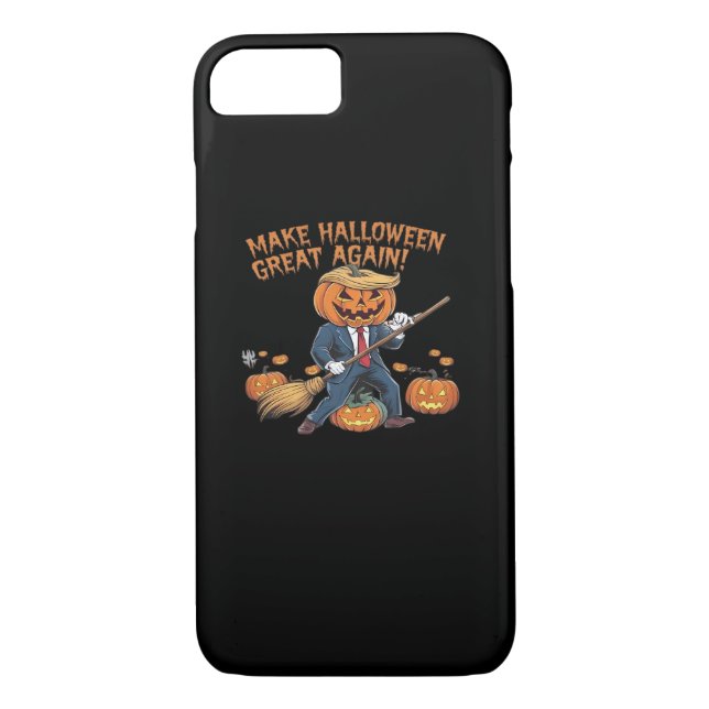 Halloween erneut großartig machen - unheimliches H Case-Mate iPhone Hülle (Rückseite)