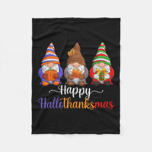 Halloween Erntedank Weihnachten Glückwunsch Hallow Fleecedecke