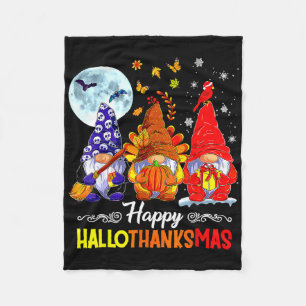 Halloween Erntedank Weihnachten Glückwunsch Hallow Fleecedecke
