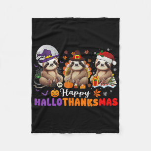 Halloween Erntedank Weihnachten Glückwunsch Hallow Fleecedecke