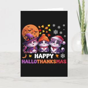 Halloween Erntedank Weihnachten Glückwunsch Hallow Karte