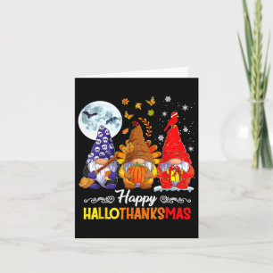 Halloween Erntedank Weihnachten Glückwunsch Hallow Karte