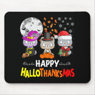 Halloween Erntedank Weihnachten Glückwunsch Hallow Mousepad