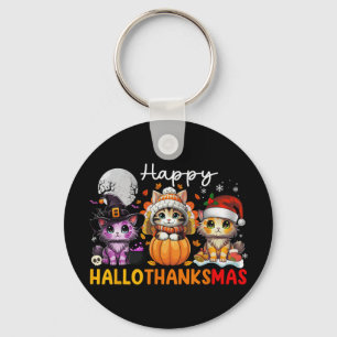 Halloween Erntedank Weihnachten Glückwunsch Hallow Schlüsselanhänger