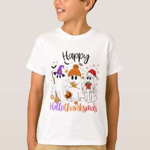 Halloween Erntedank Weihnachten Glückwunsch Hallow T-Shirt