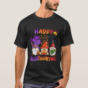 Halloween Erntedank Weihnachten Glückwunsch Hallow T-Shirt