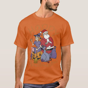 Halloween Erntedank Weihnachten HalloDanke T-Shirt