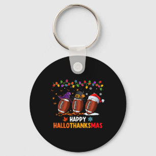 Halloween-Erntedank Weihnachten Hallothanksmas Schlüsselanhänger