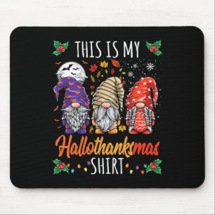 Halloween Erntedank Weihnachtslustige Hallothanksm Mousepad