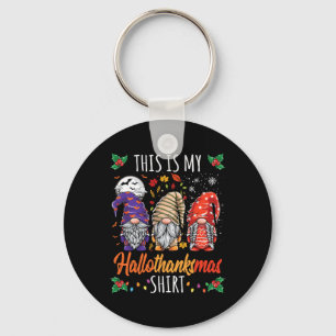 Halloween Erntedank Weihnachtslustige Hallothanksm Schlüsselanhänger