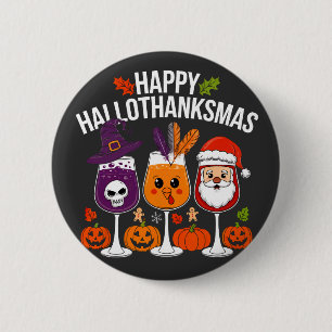 Halloween, Erntedank & Weihnachtslustige und trend Button