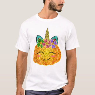 Halloween Erntedankfest Kürbis T-Shirt