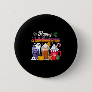 Halloween Erntedankfest Weihnachten Frohes Halloth Button