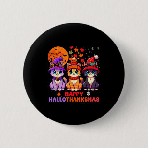 Halloween Erntedankfest Weihnachten Frohes Halloth Button
