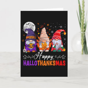 Halloween Erntedankfest Weihnachten Frohes Halloth Karte