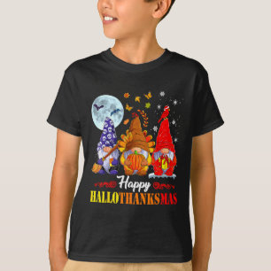 Halloween Erntedankfest Weihnachten Frohes Halloth T-Shirt