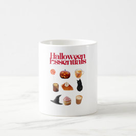 Halloween Essentials Tasse – Cute Gruselige Kaffee