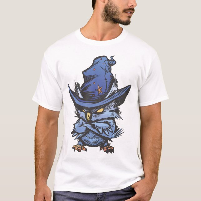 Halloween Eule T-Shirt (Vorderseite)