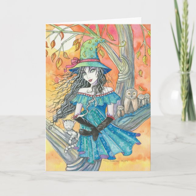 Halloween Eve, carte Halloween par Molly Harrison (Devant)