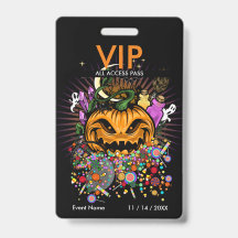 Halloween Event VIP Access Pass Abzeichen