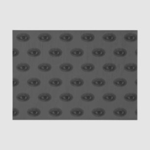 Halloween   Evil Eye   Grau Seidenpapier