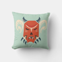 Halloween Evil Horned Demon