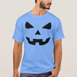 Halloween Evil Pumpkin Face Women & Men T-Shirt