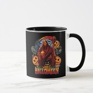 Halloween Evil Skelett, Pumpkin Tasse
