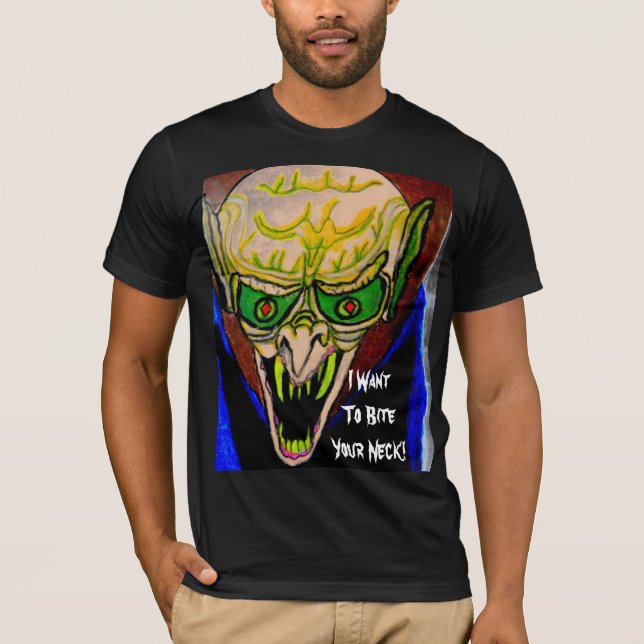 HALLOWEEN EVIL VAMPIRE tee (Vorderseite)