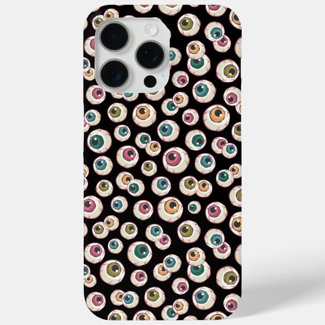Halloween Eyeballs Case-Mate iPhone Hülle (Rückseite)