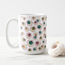 Halloween Eyeballs Kaffeetasse