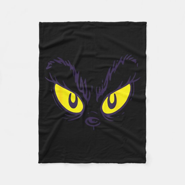 Halloween Eyes  Fleecedecke (Vorderseite)