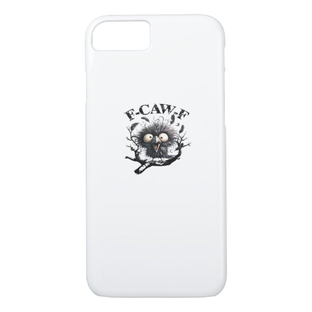 Halloween F-Caw-F Vogel Cool Einzigartig Case-Mate iPhone Hülle (Rückseite)