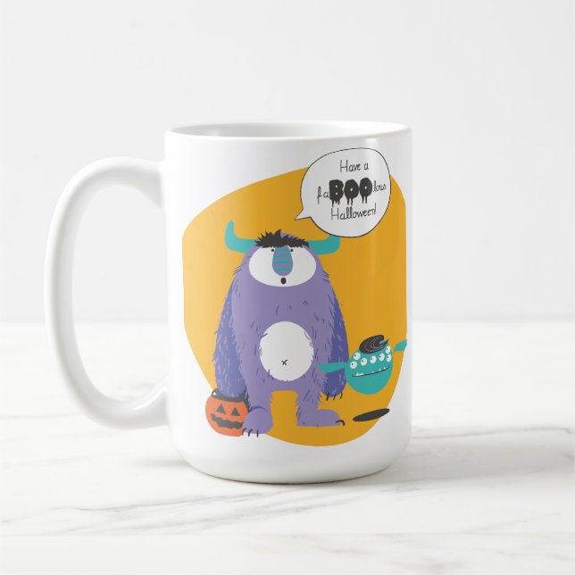"Halloween faboo !" mug (Gauche)