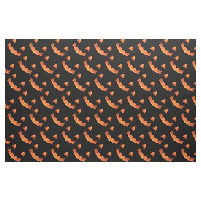 Halloween Fabric Jack-o-Lantern Stoffe individuali (Fat Quarter (45,7 x 55,9 cm))