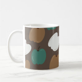 Halloween Fall Pumpkins Earth Tone Kaffeetasse