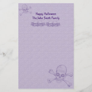 Halloween-Familien-Briefpapier Briefpapier